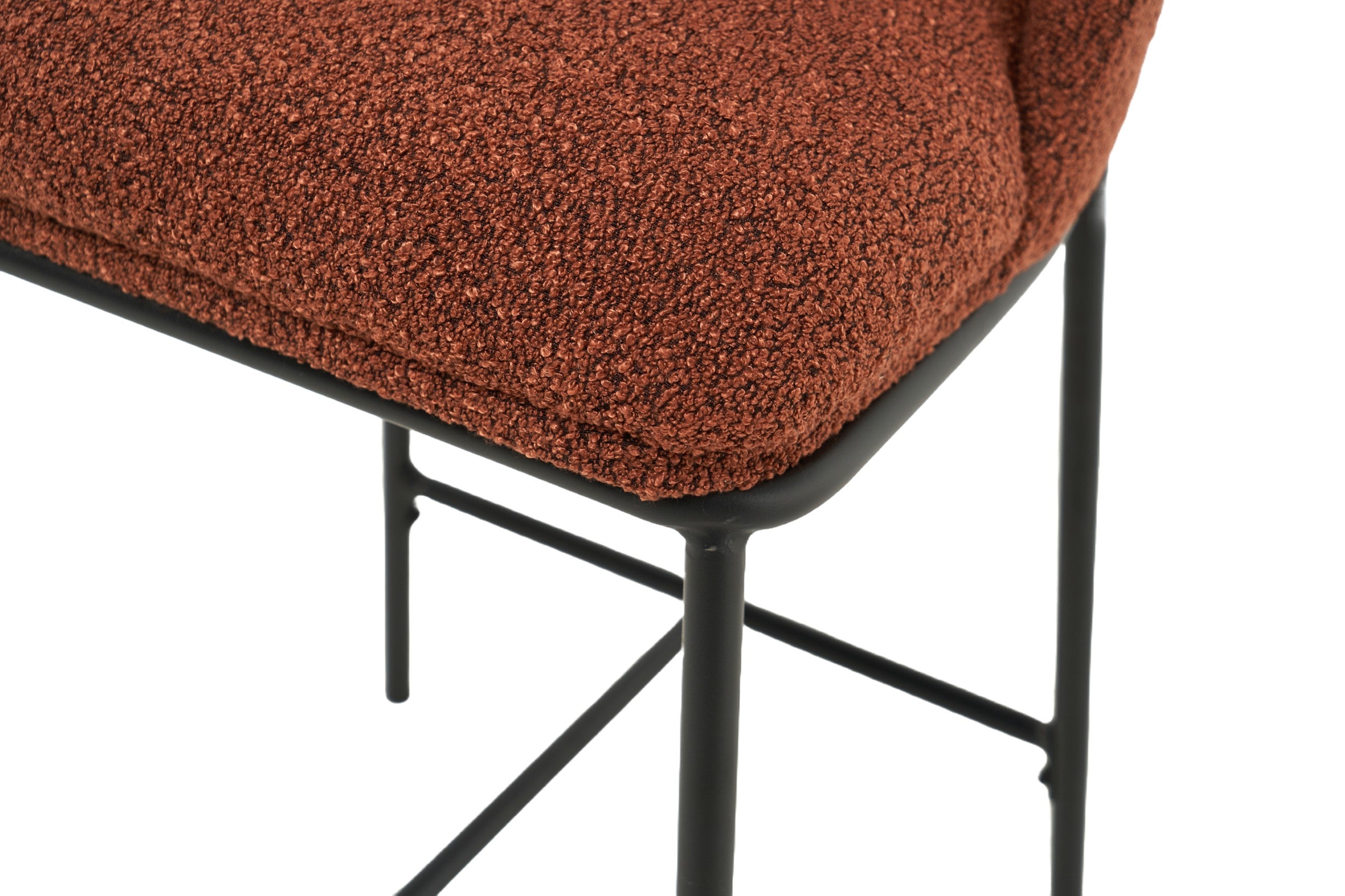 Fjordic Bar Stool Terracotta (Set of 2)
