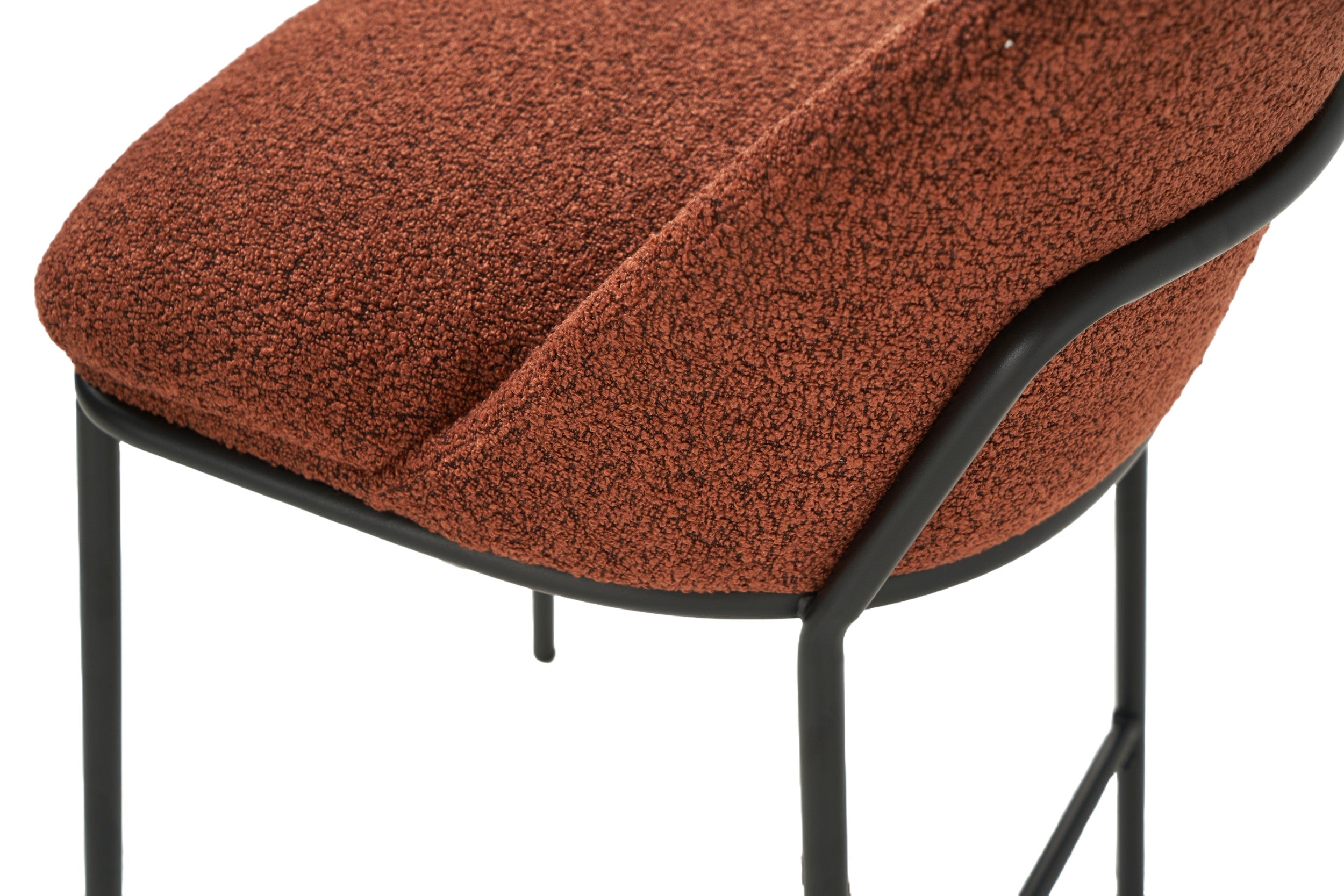 Fjordic Bar Stool Terracotta (Set of 2)