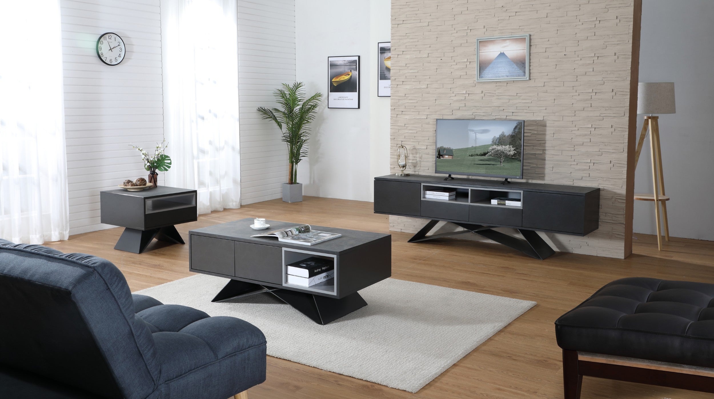 Umbra Side Table Shadow Grey