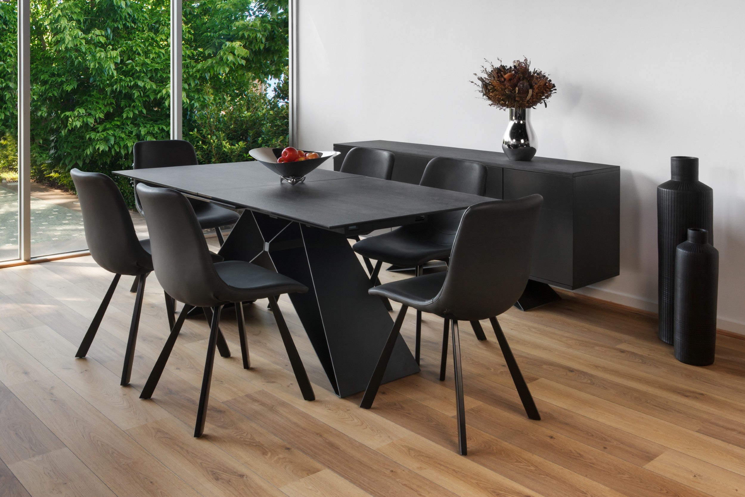 Weston Dining Chair Antique Black (Set of 2)