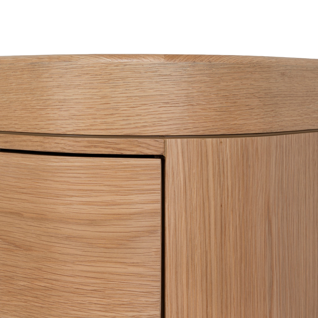 1.7m Office Desk - Natural Oak