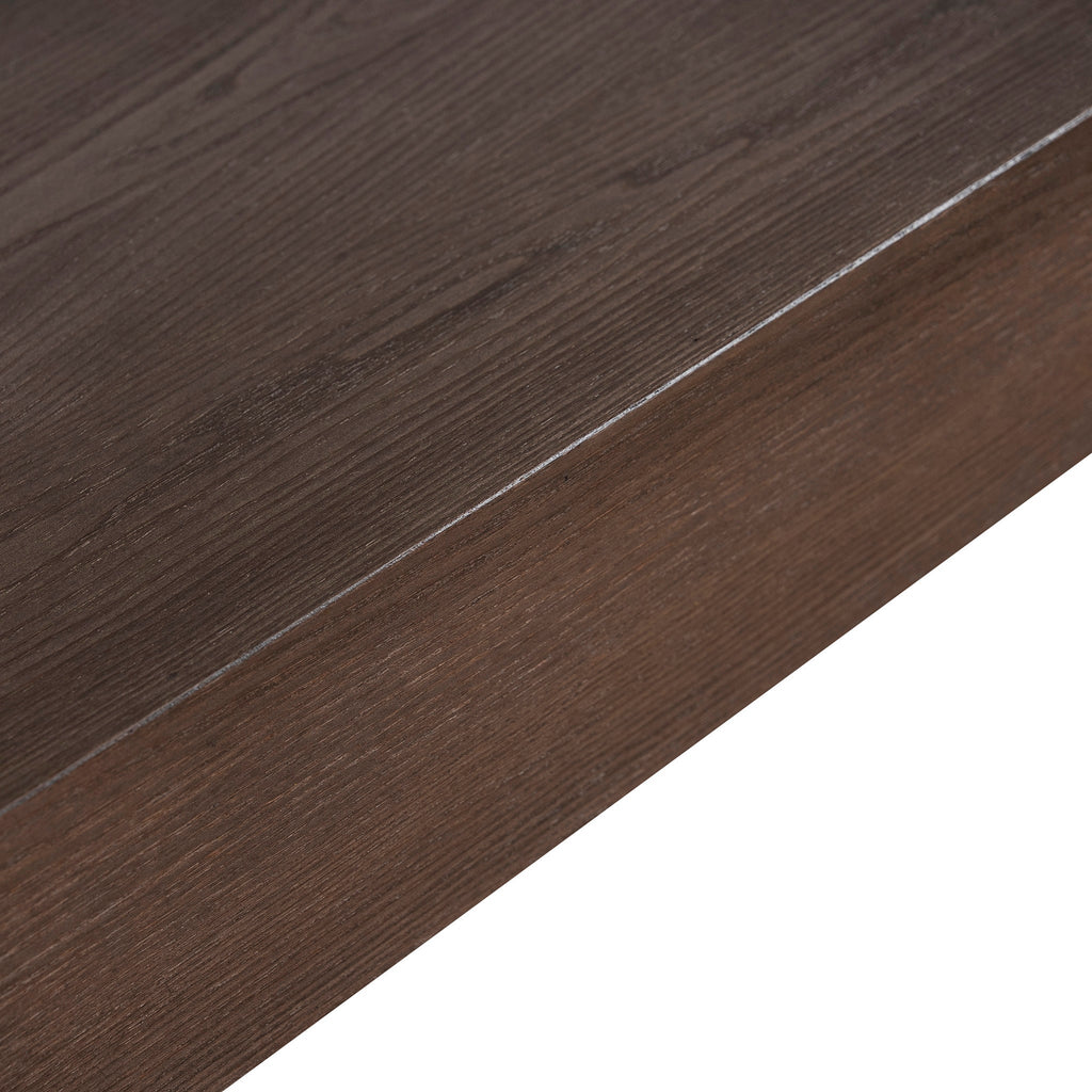 1.55m New Elm Milano Home Office Desk - Walnut