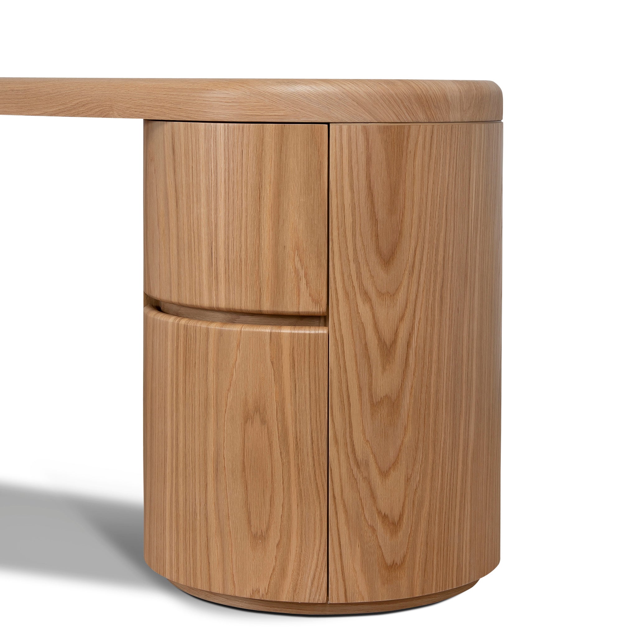 1.9m Office Desk - Natural Oak