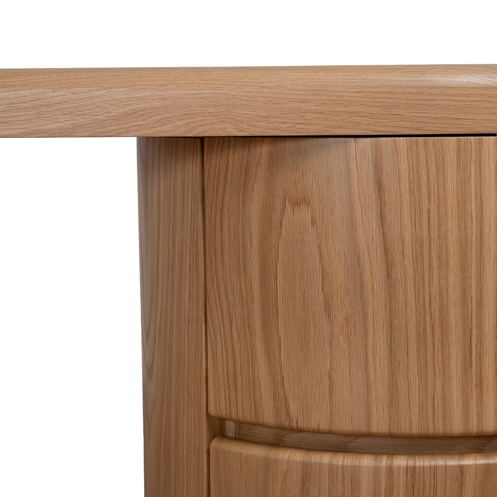 1.9m Office Desk - Natural Oak