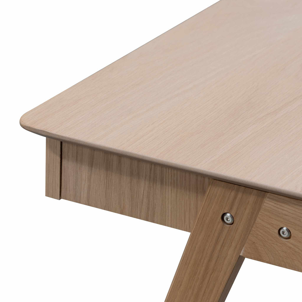 1.2m Wooden Office Desk - Natural