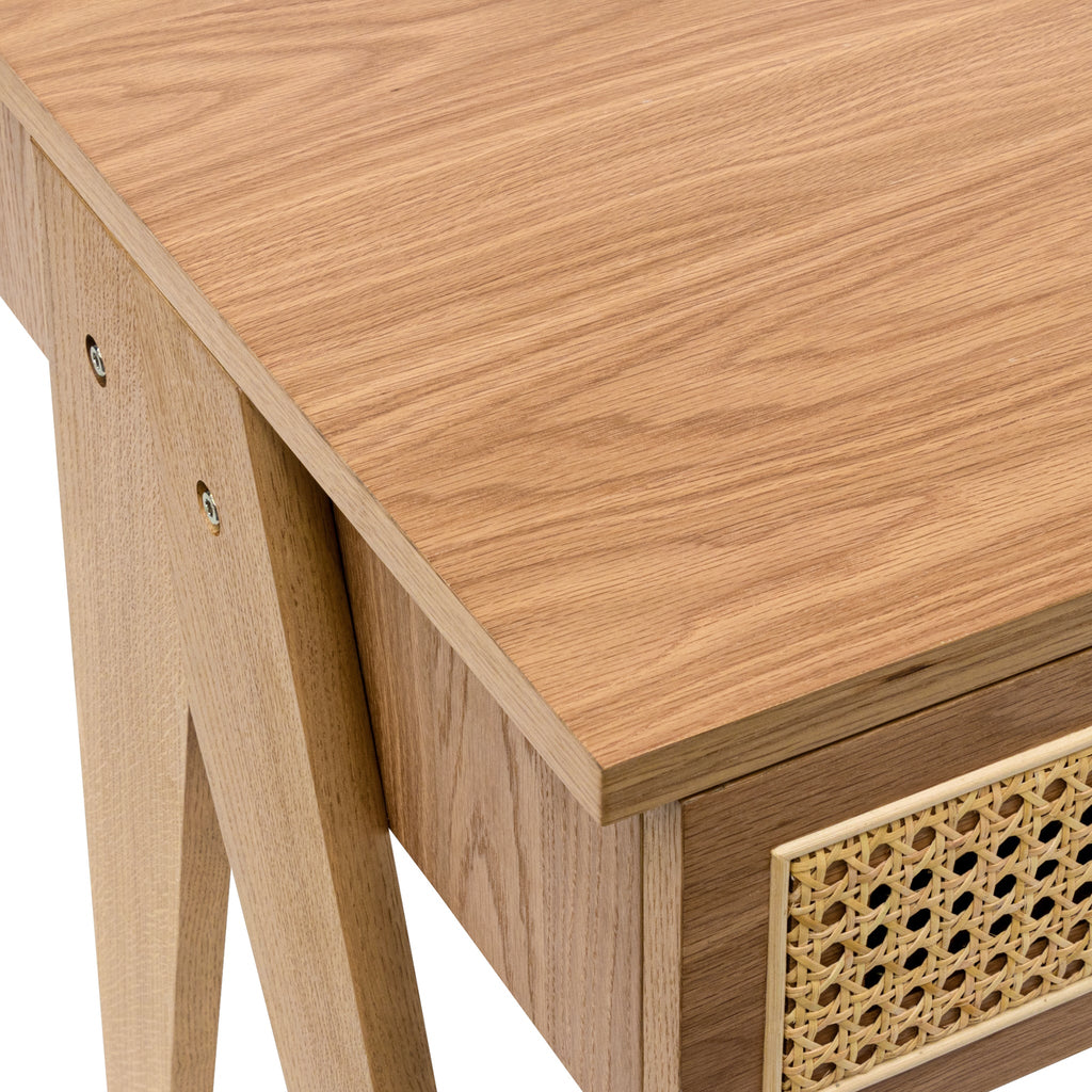 1.2m Milano Home Office Desk - Natural