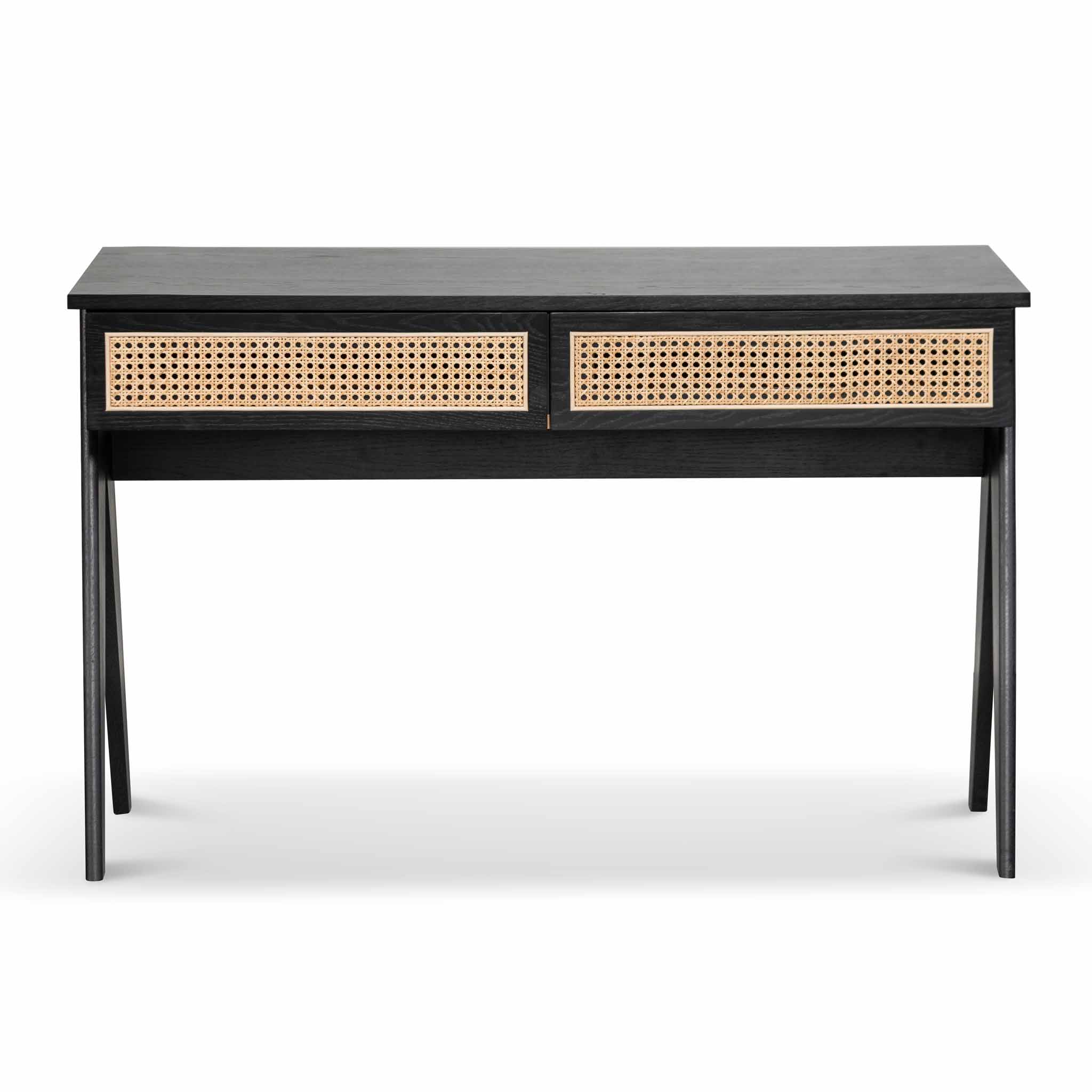 1.2m Milano Home Office Desk - Full Black