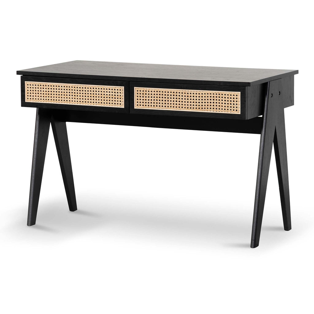 1.2m Milano Home Office Desk - Full Black