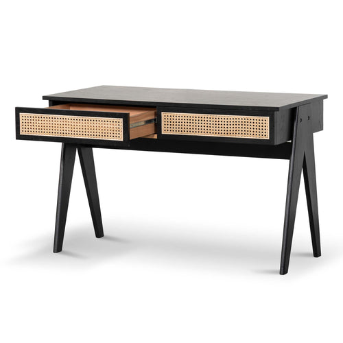 1.2m Milano Home Office Desk - Full Black