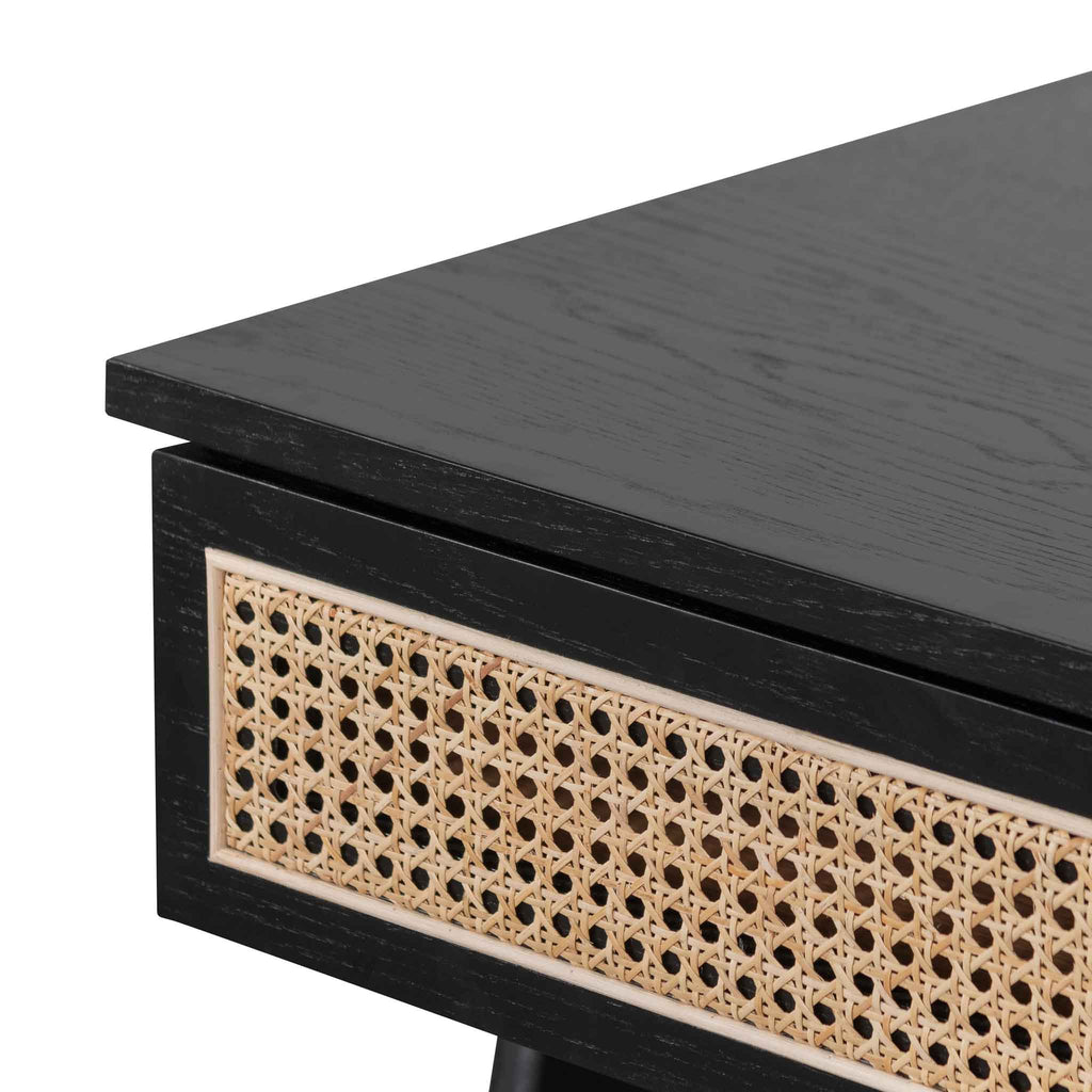 1.2m Milano Home Office Desk - Full Black