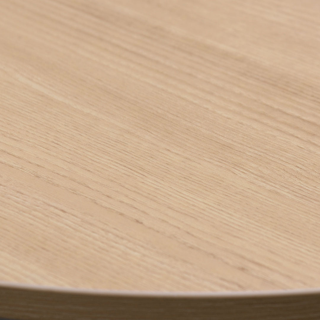 2.4m Oval Siena Meeting Table - Natural