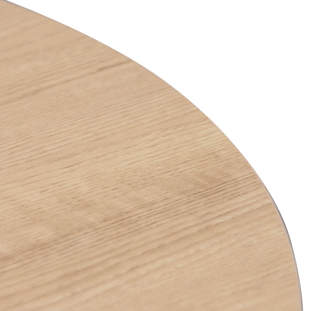 2.4m Oval Siena Meeting Table - Natural
