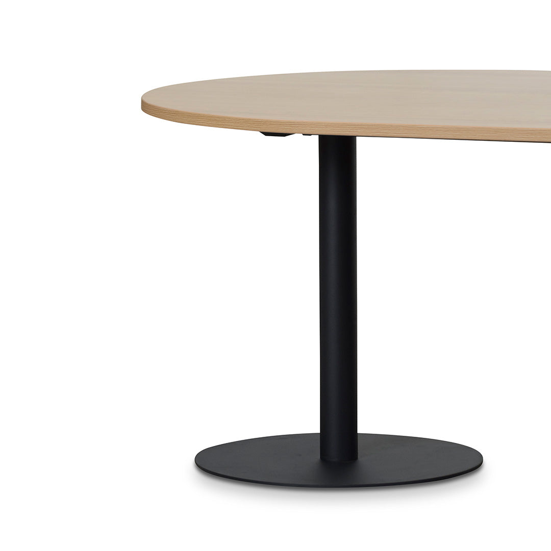 3m Oval Siena Meeting Table - Natural