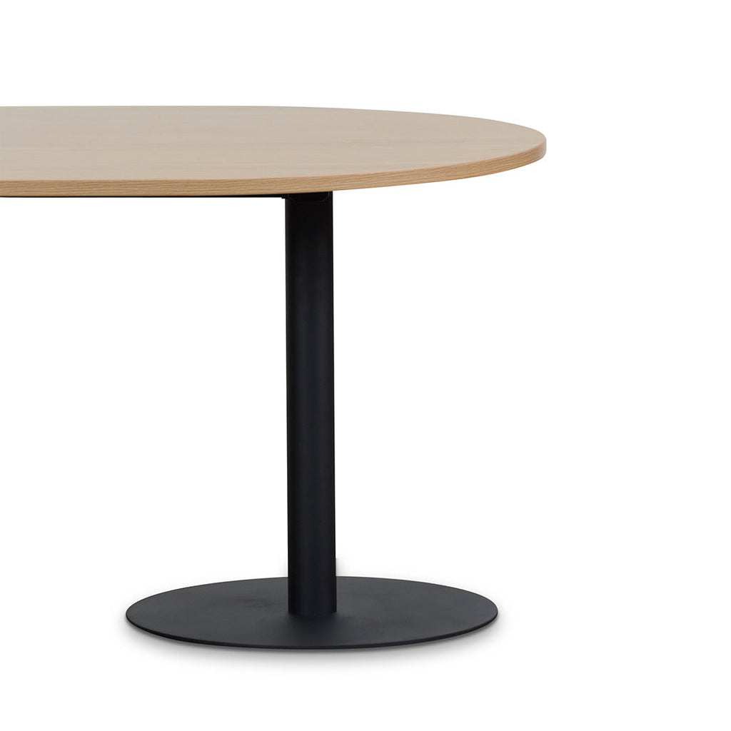 3m Oval Siena Meeting Table - Natural