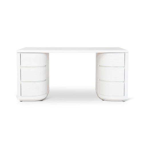 1.6m Office Desk - White