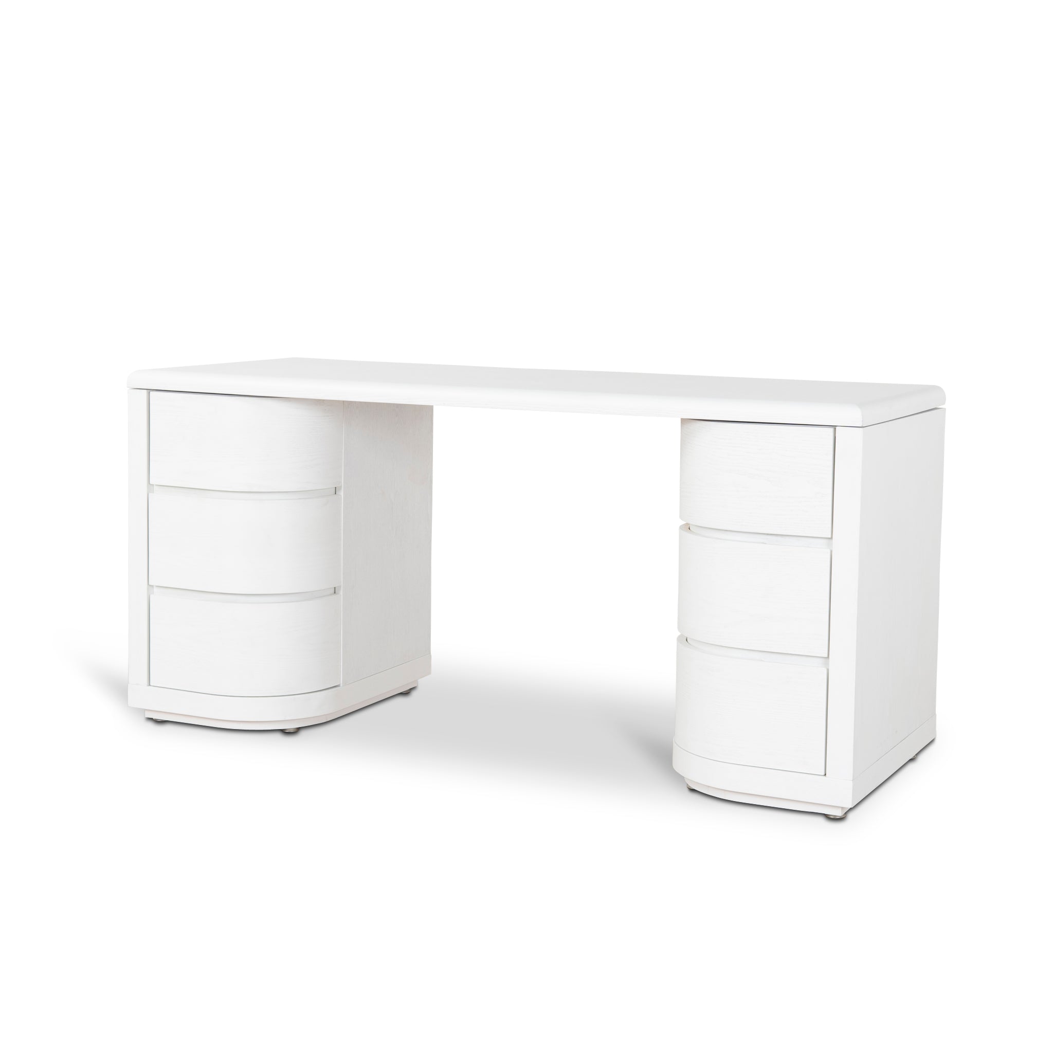 1.6m Office Desk - White