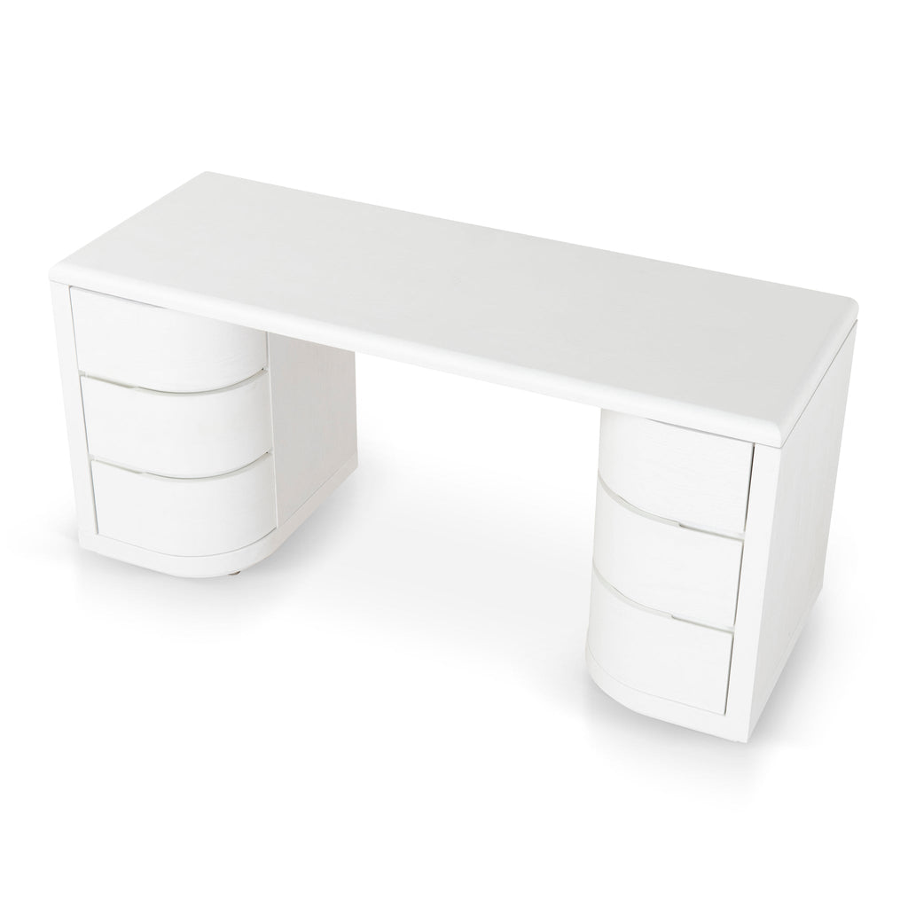 1.6m Office Desk - White