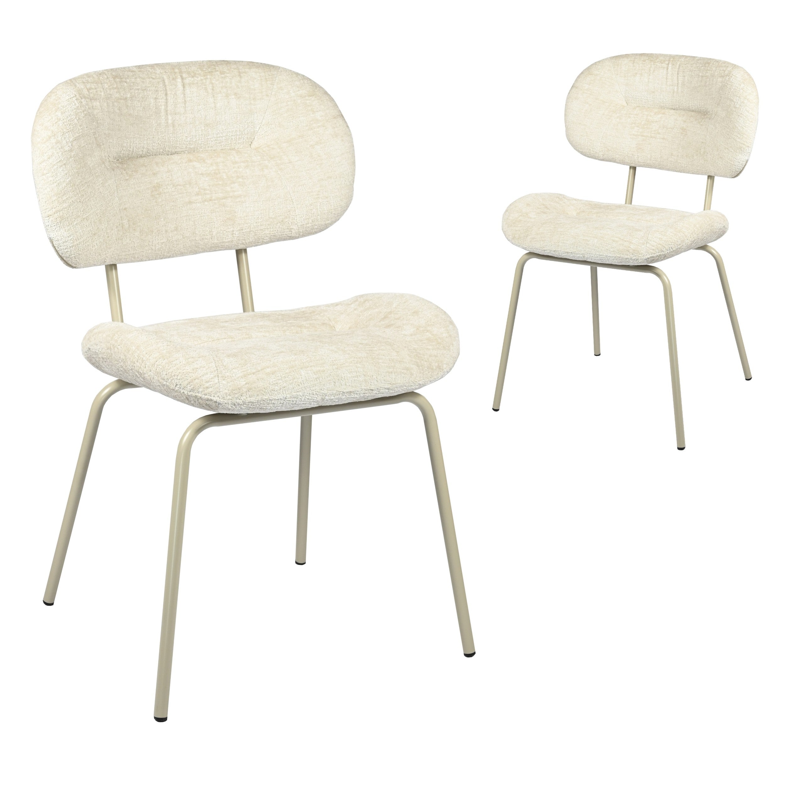 Lumiere Dining Chair Pearl (Set of 2)