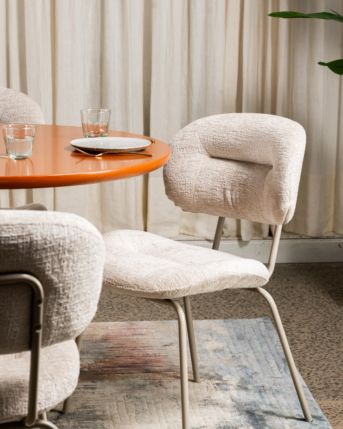 Parvella Dining Chair Pearl (Set of 2)