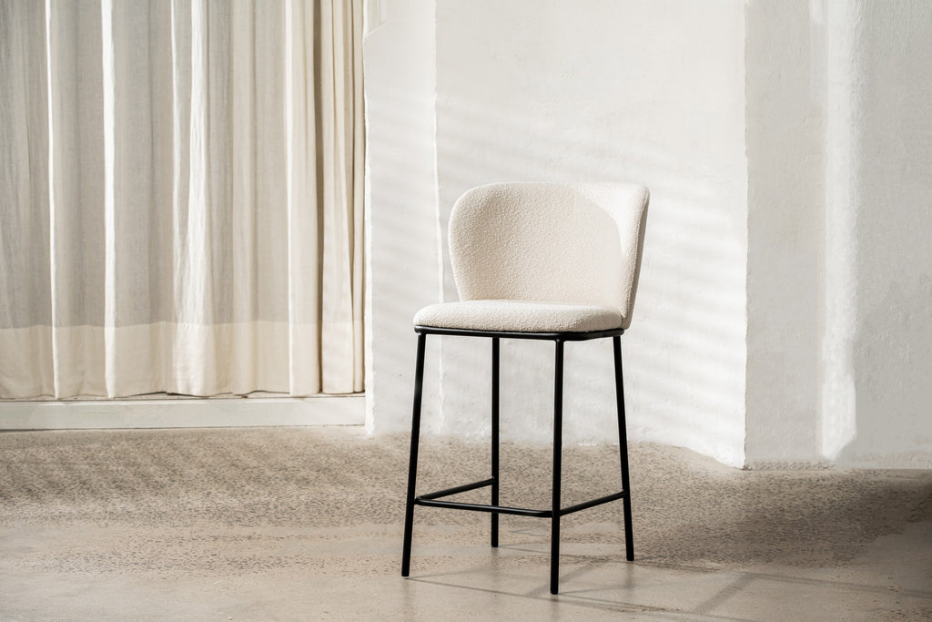 Arctic Bar Stool White (Set of 2)