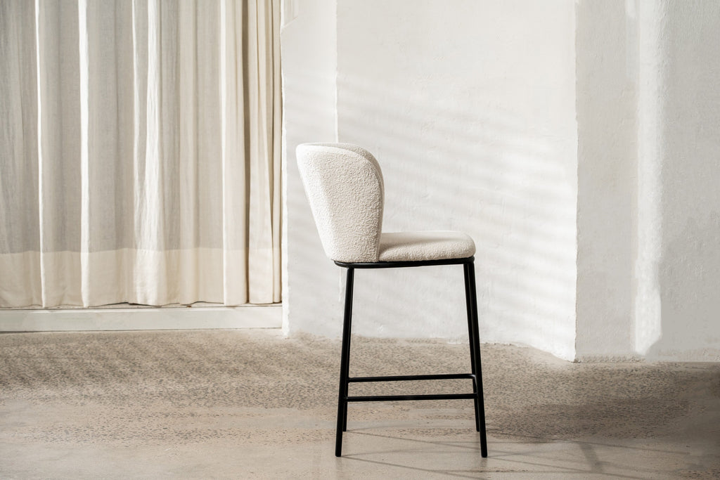 Arctic Bar Stool White (Set of 2)