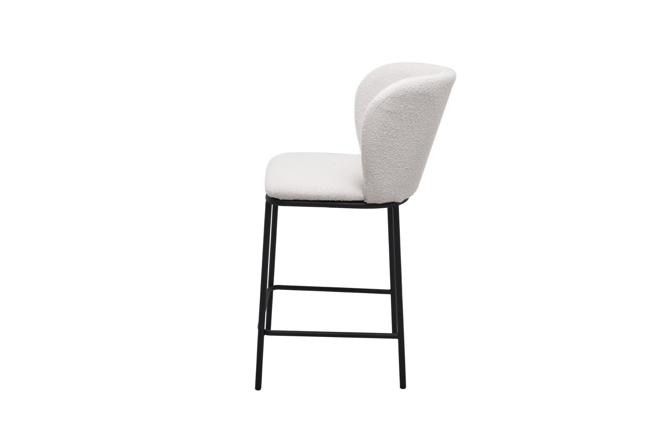 Arctic Bar Stool White (Set of 2)