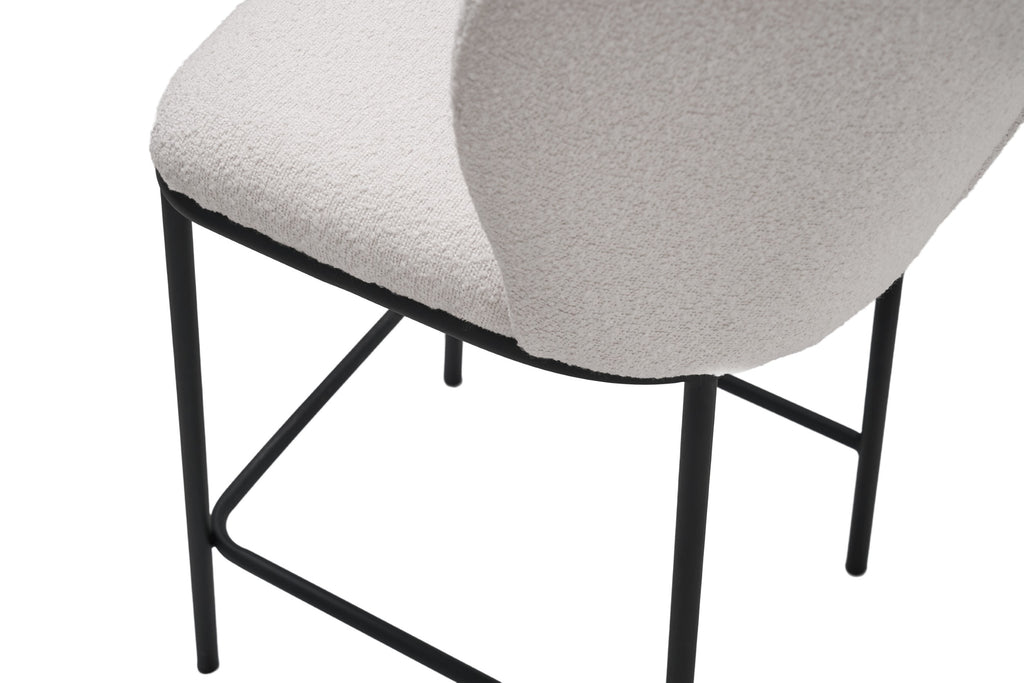 Arctic Bar Stool White (Set of 2)