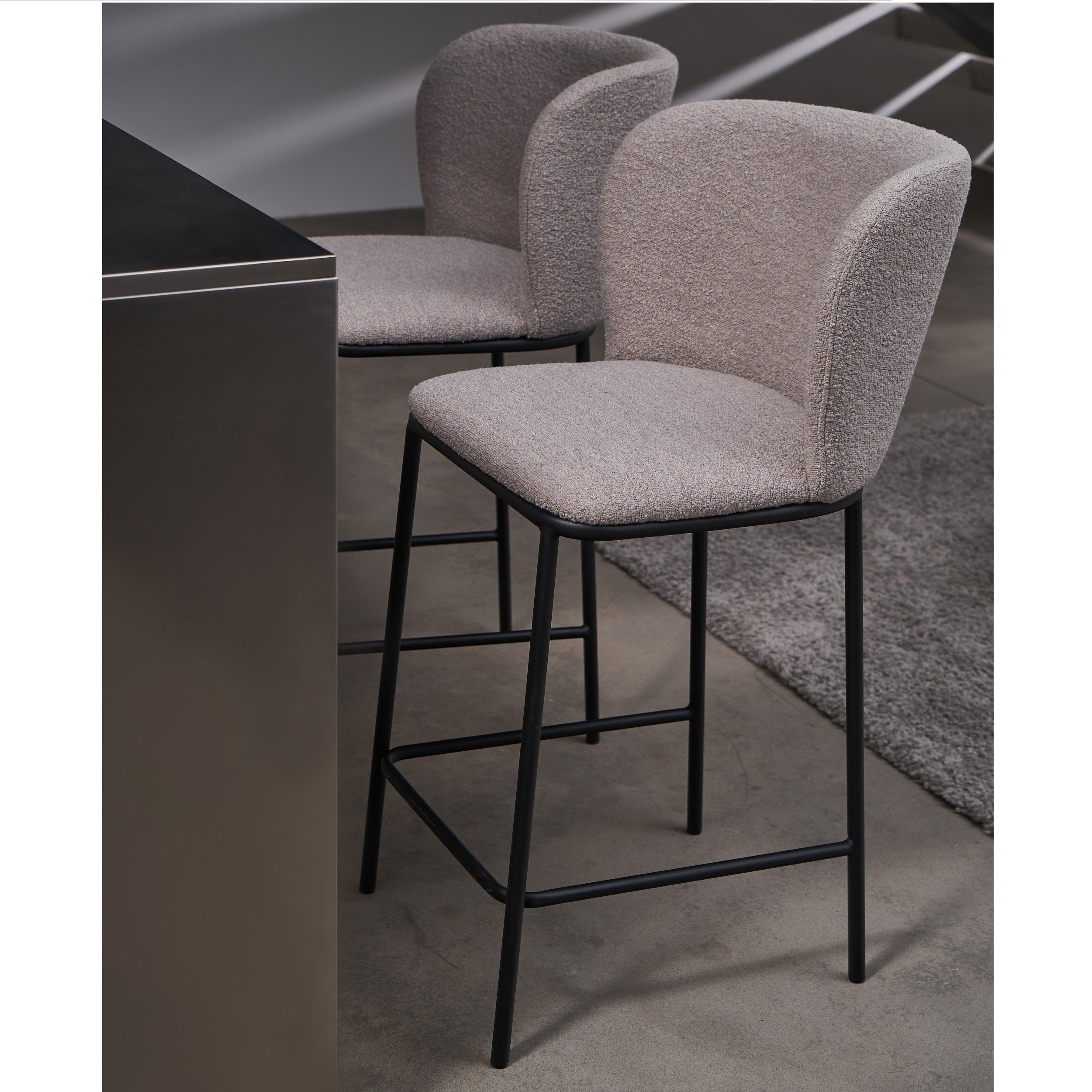 Arctic Bar Stool Latte (Set of 2)
