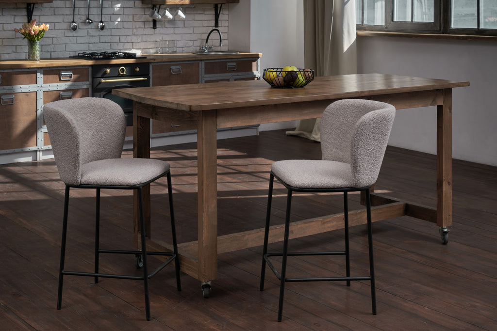 Arctic Bar Stool Latte (Set of 2)