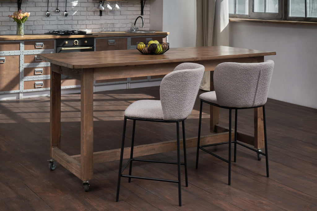 Arctic Bar Stool Latte (Set of 2)