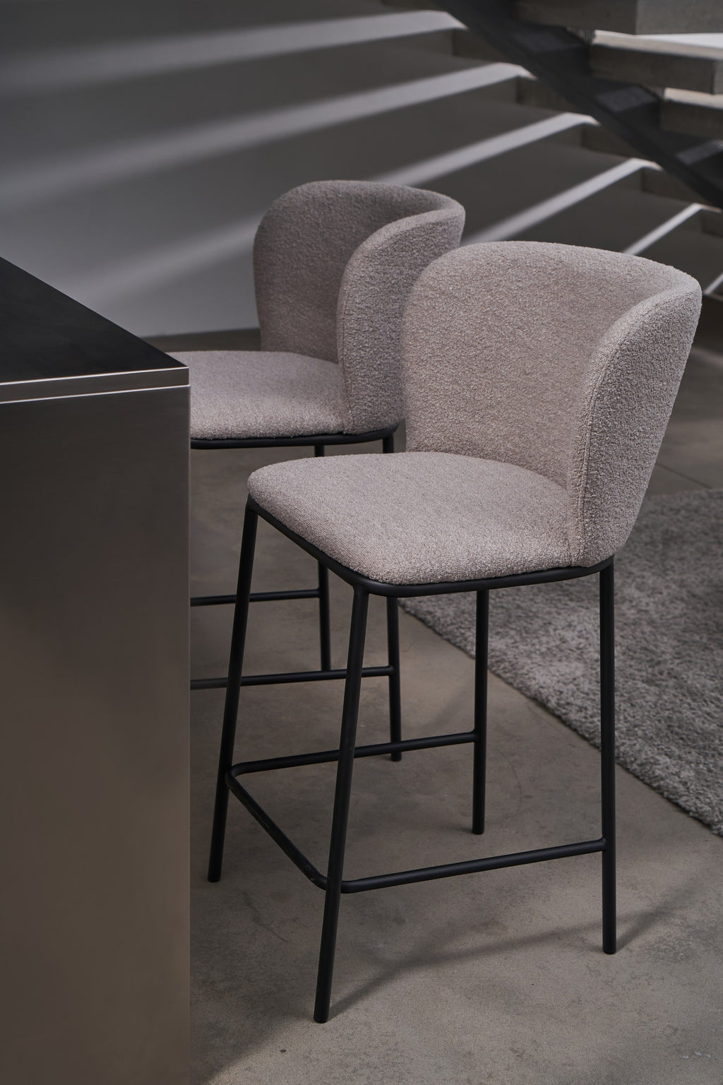 Arctic Bar Stool Latte (Set of 2)