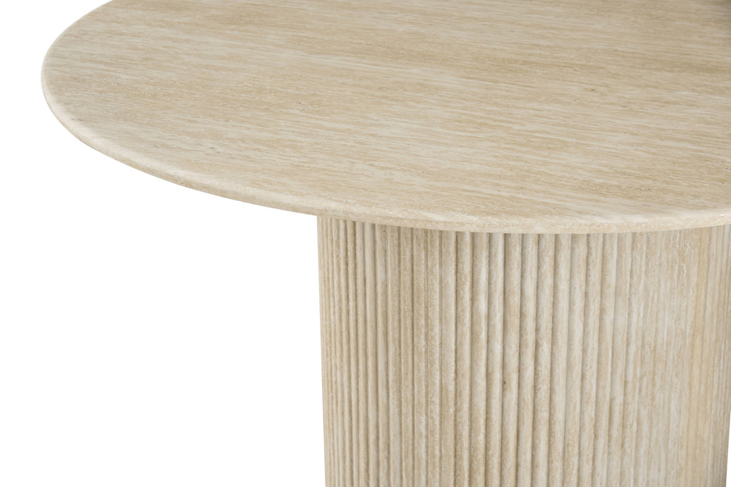 Vesper Dining Table Travertine