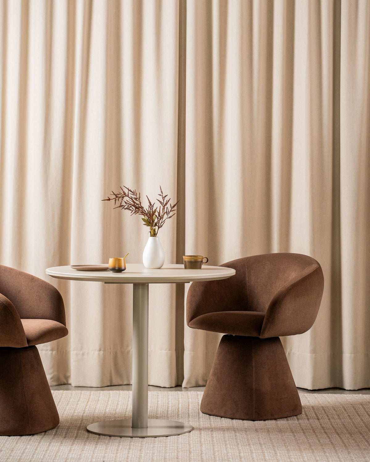 Posvella Dining Table Matte Tofu