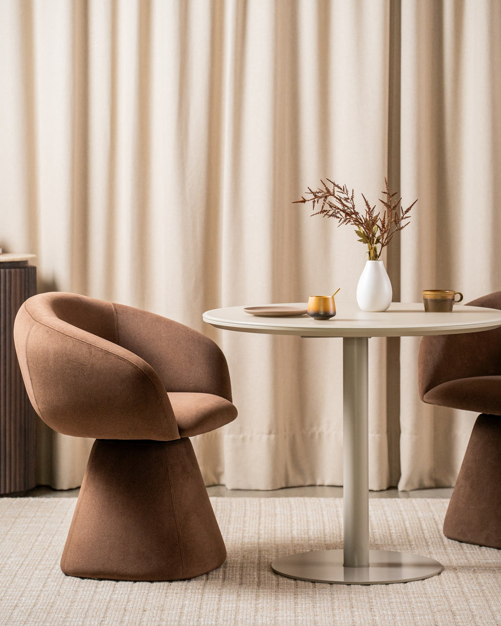 Posvella Dining Table Matte Tofu