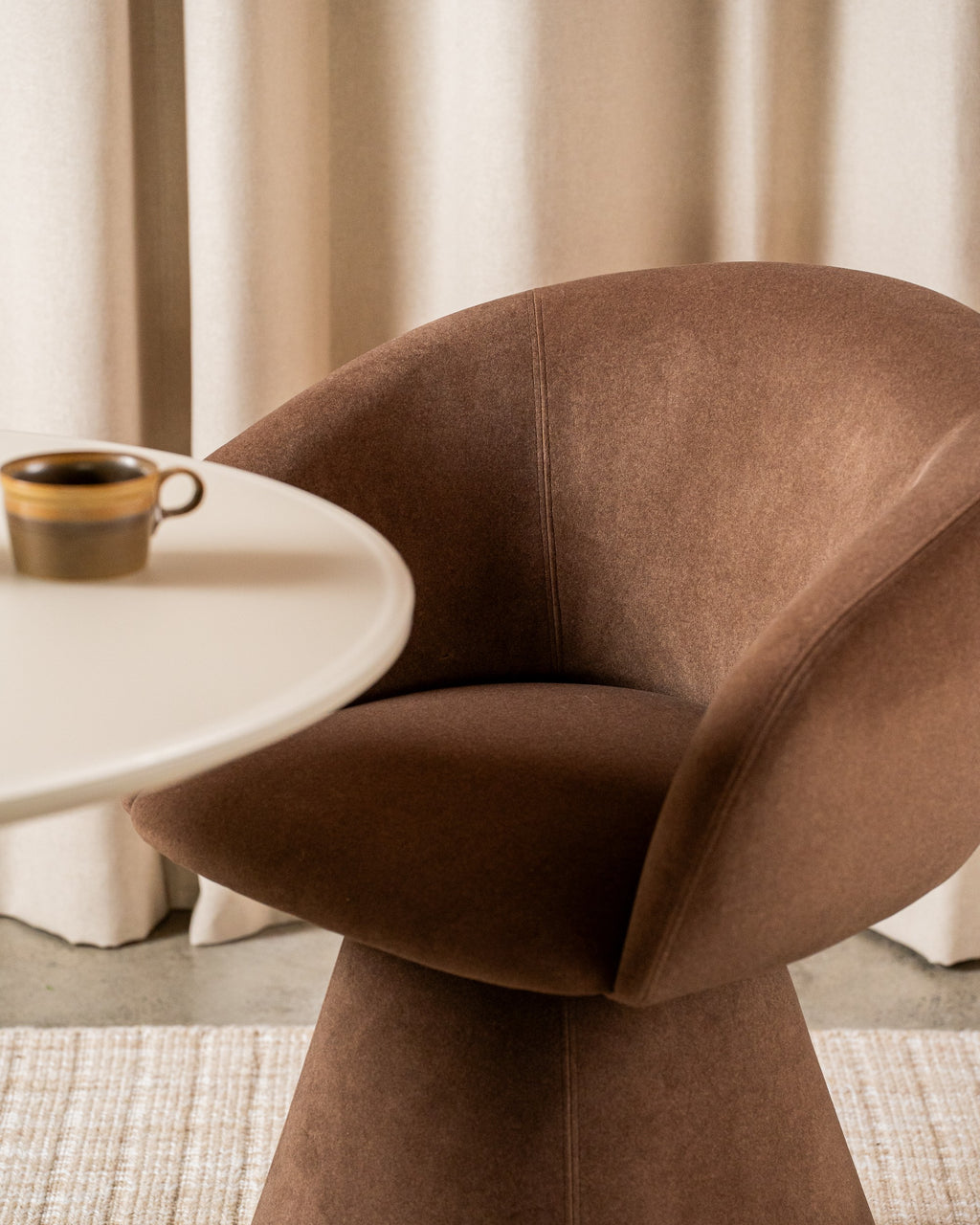 Posvella Dining Table Matte Tofu
