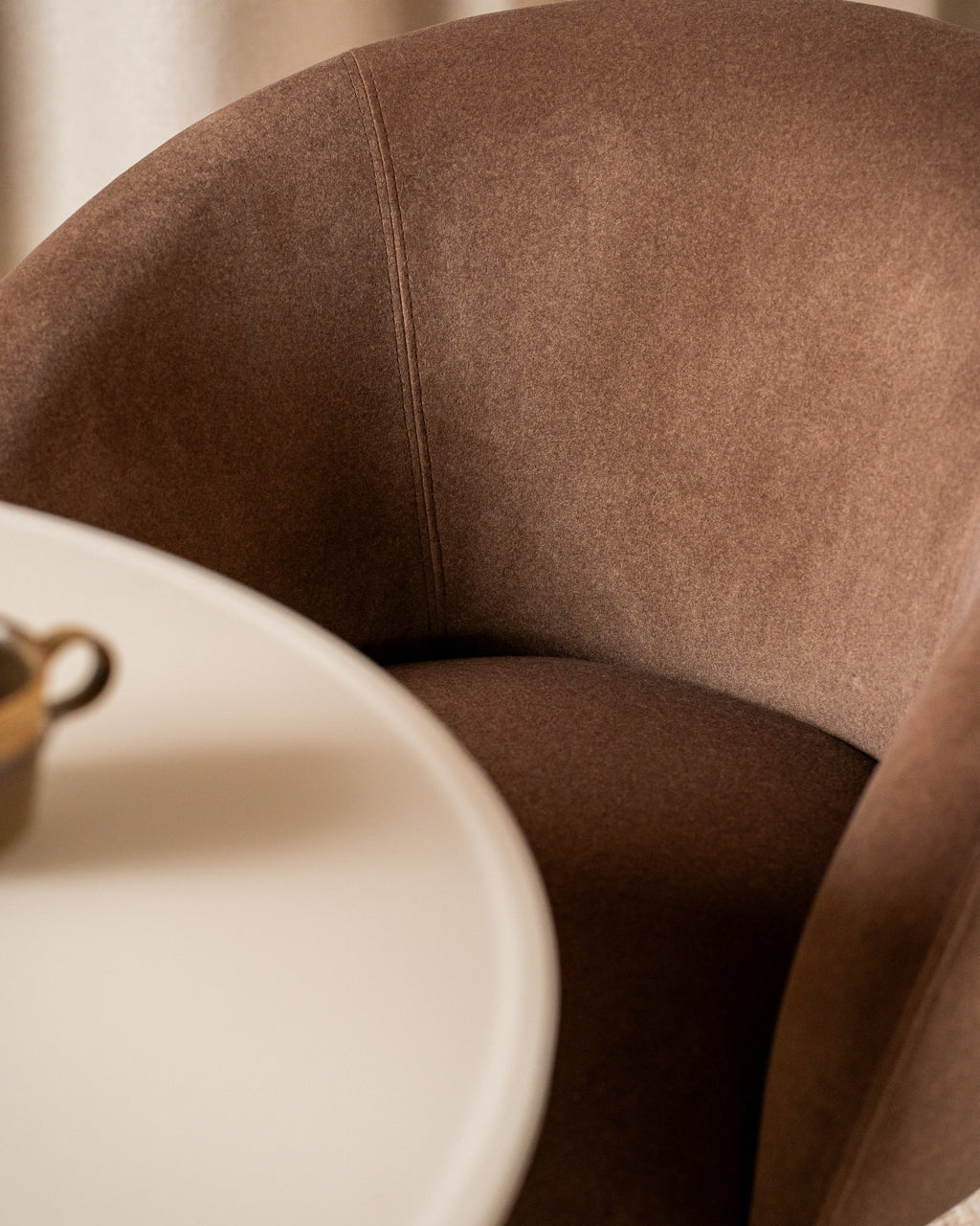 Posvella Dining Table Matte Tofu
