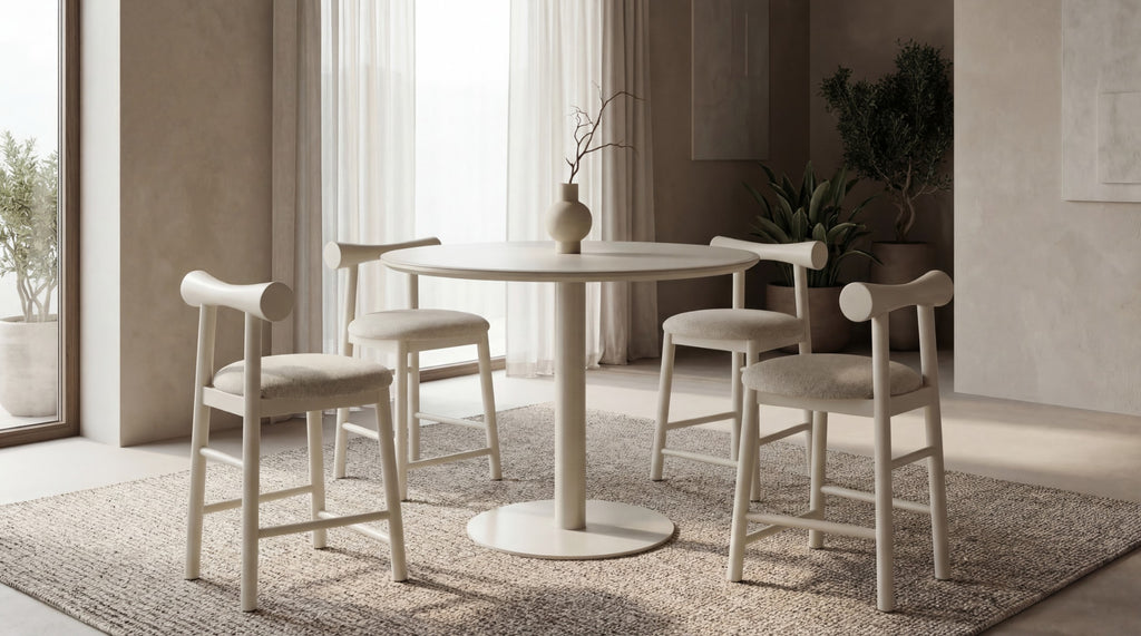 Posvella Dining Table Matte Tofu