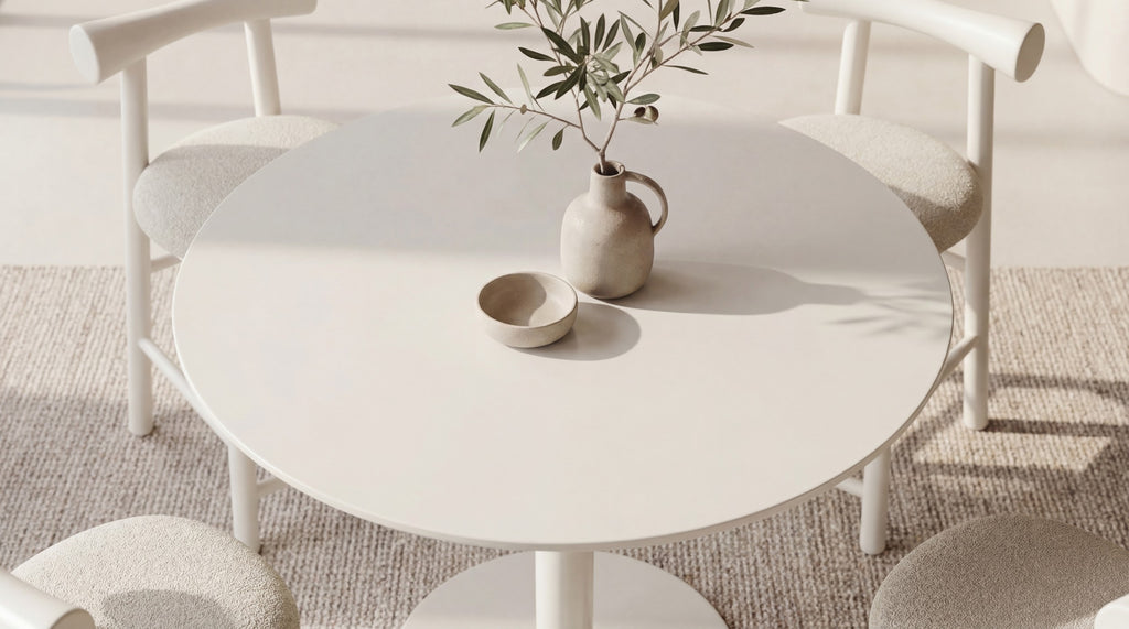 Posvella Dining Table Matte Tofu