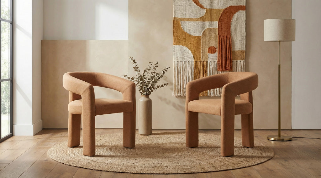 Amber Dining Chair Orange (Set of 2)