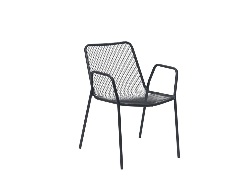 Aegis Outdoor Chair Black (Set of 2)
