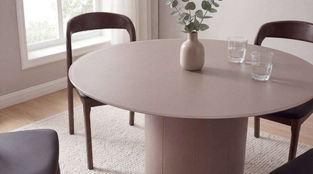 Ravello Dining Table Matte Chestnut