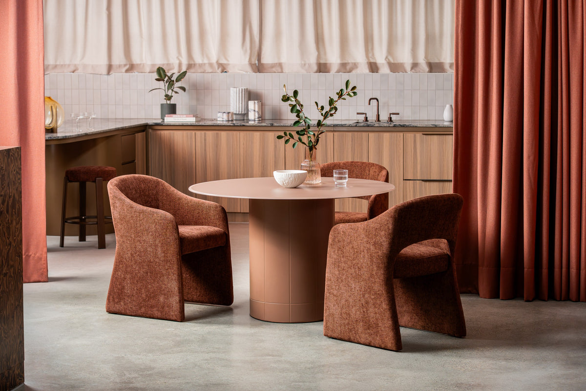 Ravello Dining Table Matte Chestnut