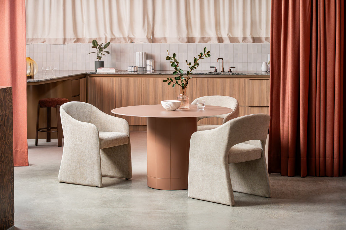 Ravello Dining Table Matte Chestnut