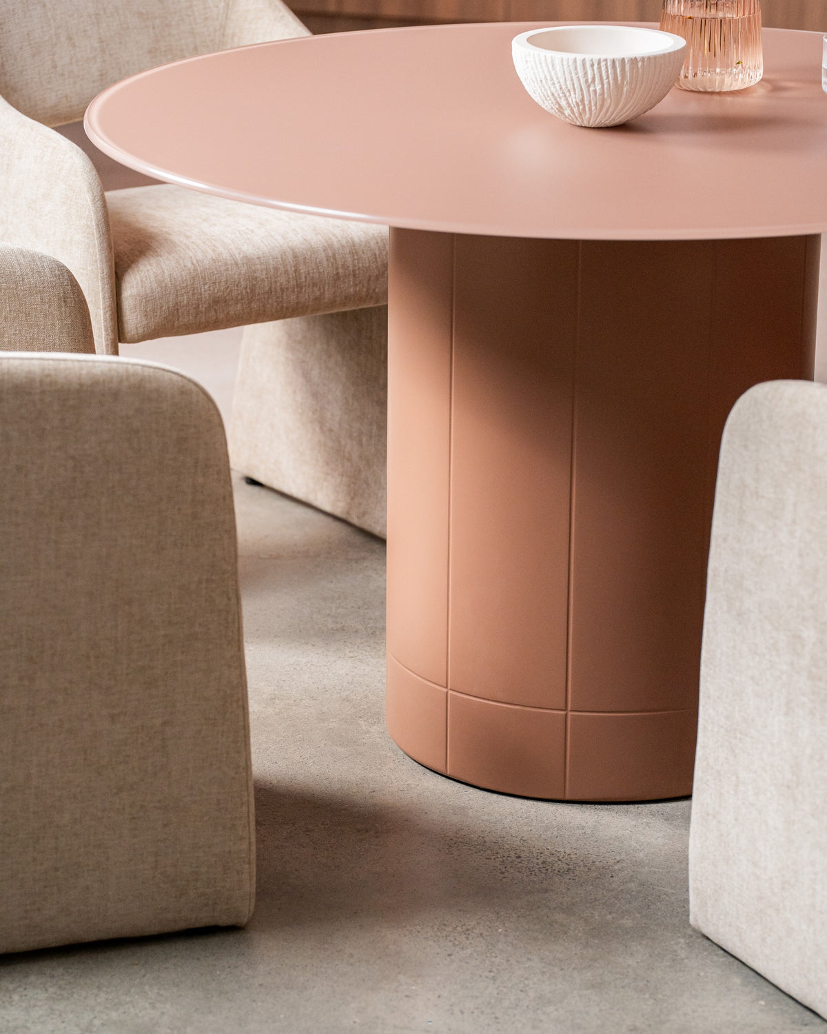 Ravello Dining Table Matte Chestnut