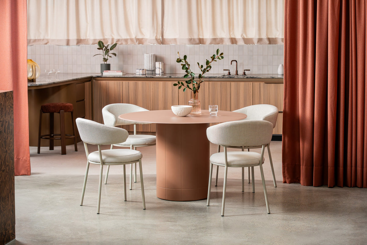 Ravello Dining Table Matte Chestnut