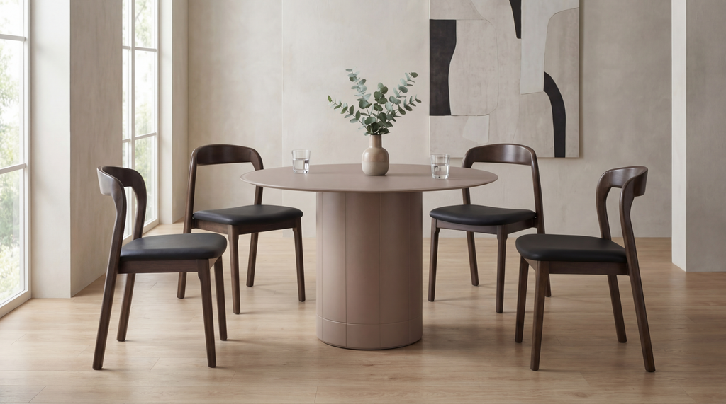 Ravello Dining Table Matte Chestnut