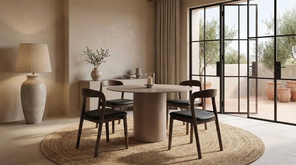 Ravello Dining Table Matte Chestnut