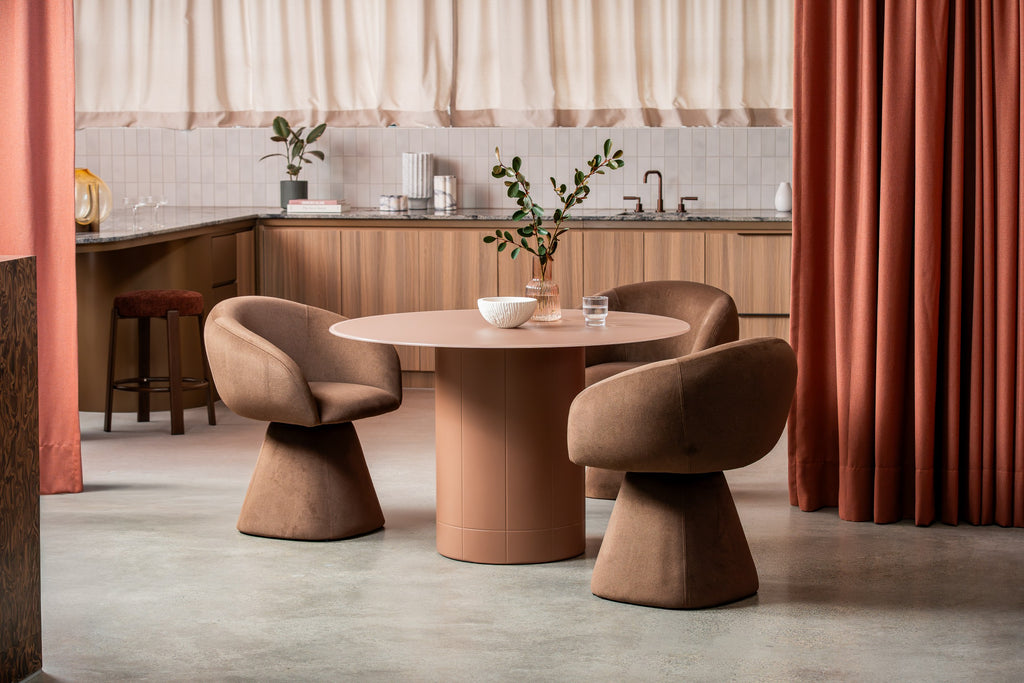 Ravello Dining Table Matte Chestnut