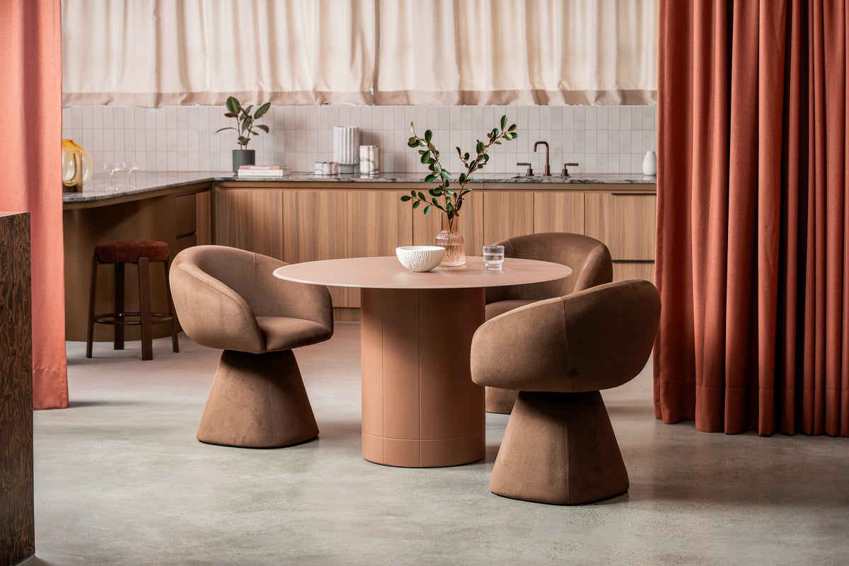 Ravello Dining Table Matte Chestnut