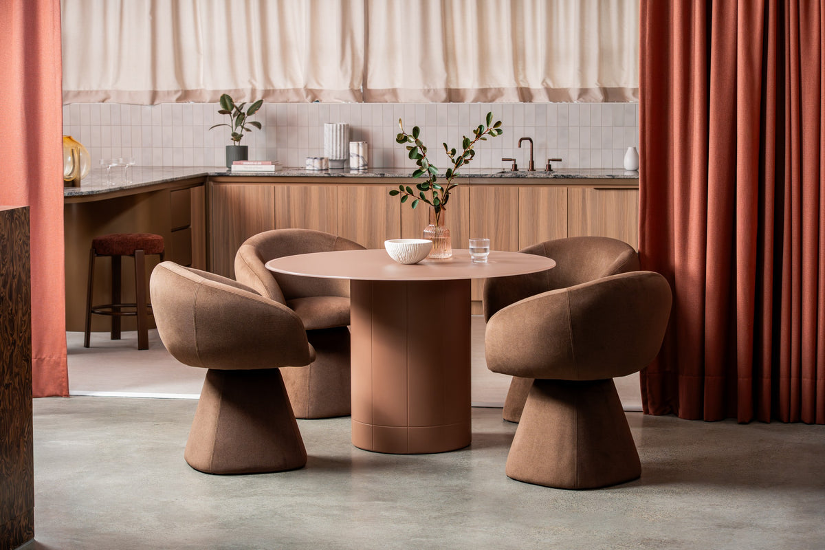 Ravello Dining Table Matte Chestnut